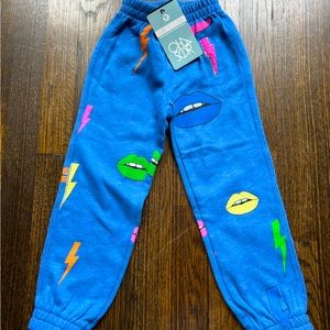 Toddler Chaser Lips & Bolts Pants